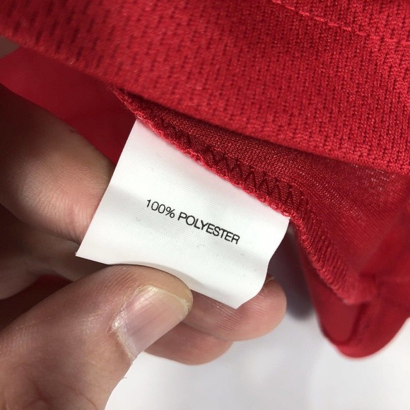 DELTA CARGO SPORT TEK PORT AUTHORITY RED POLO SHIRT WOMENS XL SHORT SLEEVE - Picture 7 of 12